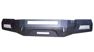 Chevrolet Silverado 1500 Bumper - Front - Fishbone Offroad - Rockfish Winch Bumper - Black - `19-`21